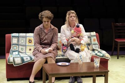 Emma Manton as Rosemary and Elizabeth Boag as Lucy Photo