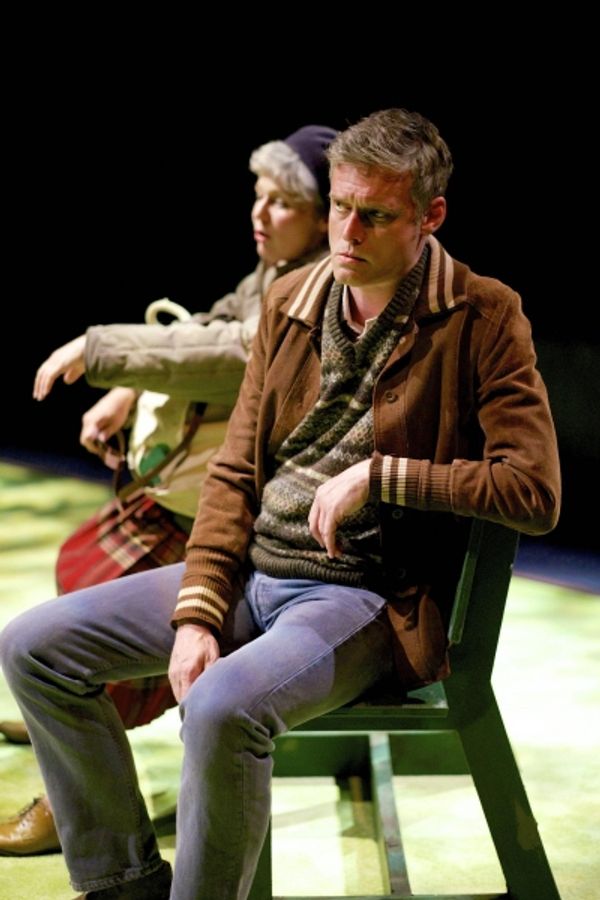 Emma Manton as Doreen and Stephen Billington as Ernest Photo