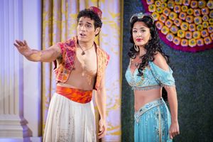 Adam Jacobs and Courtney Reed @ BroadwayWorld Adam Jacobs and Courtney Reed Photo