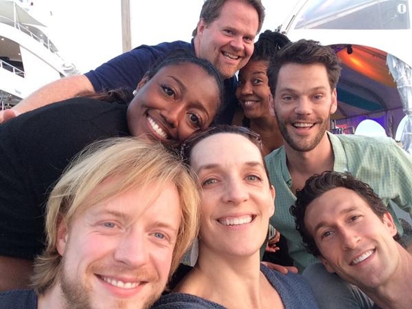 Photo Flash: Patina Miller, Aaron Lazar, and THE PRINCE OF EGYPT Cast Prep for Concert Reading  Image