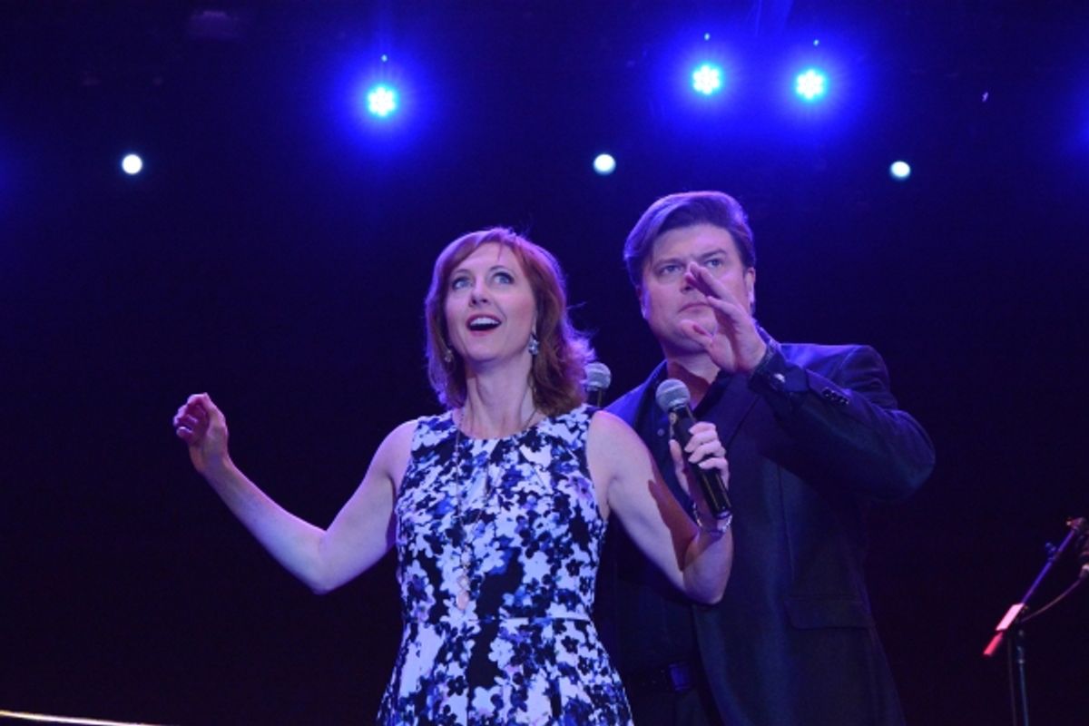 Rita Harvey and Rob Evan at 