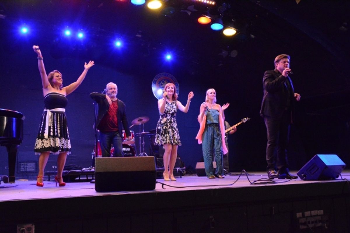 Natalie Toro, Danny Zolli, Rita Harvey, Carter Calvert and Rob Evan at 