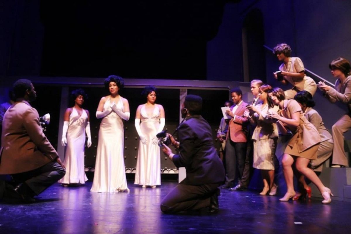 Brittany Walters, Alexis Sims, Dorian McCorey & Cast at 