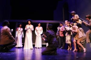 Brittany Walters, Alexis Sims, Dorian McCorey & Cast Photo