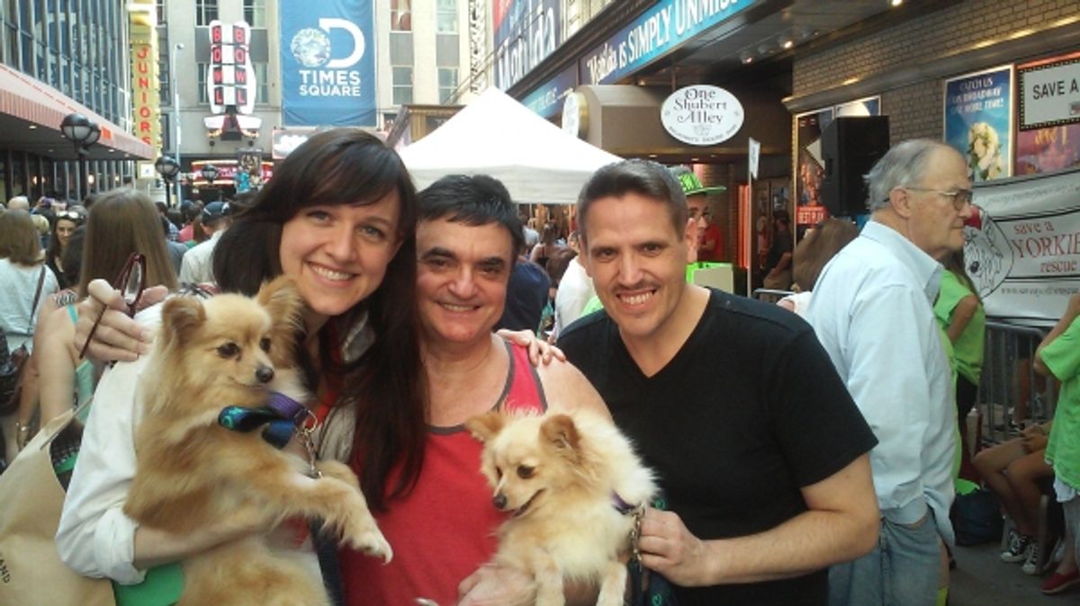 Lena Hall, Lawrence Leritz, Joseph F. Lajewski at 