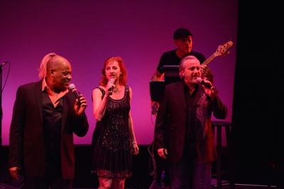 Lawrence Clayton, Rita Harvey and Danny Zolli Photo