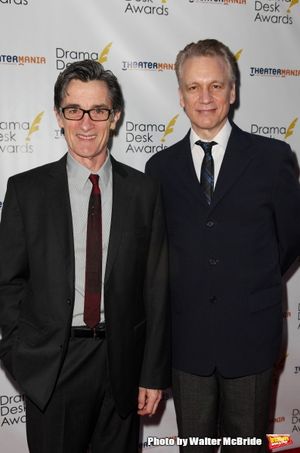 Roger Rees and Rick Elice pictured at the 57th Annual Drama Desk Awards held at the T Photo