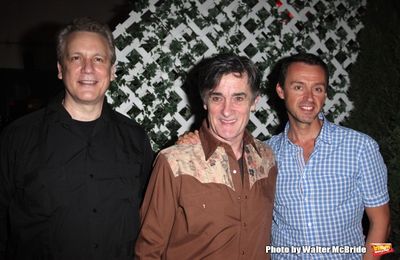 Rick Elice, Roger Rees & Andrew Lippa Photo