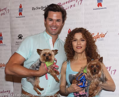 Andrew Rannells and Bernadette Peters Photo