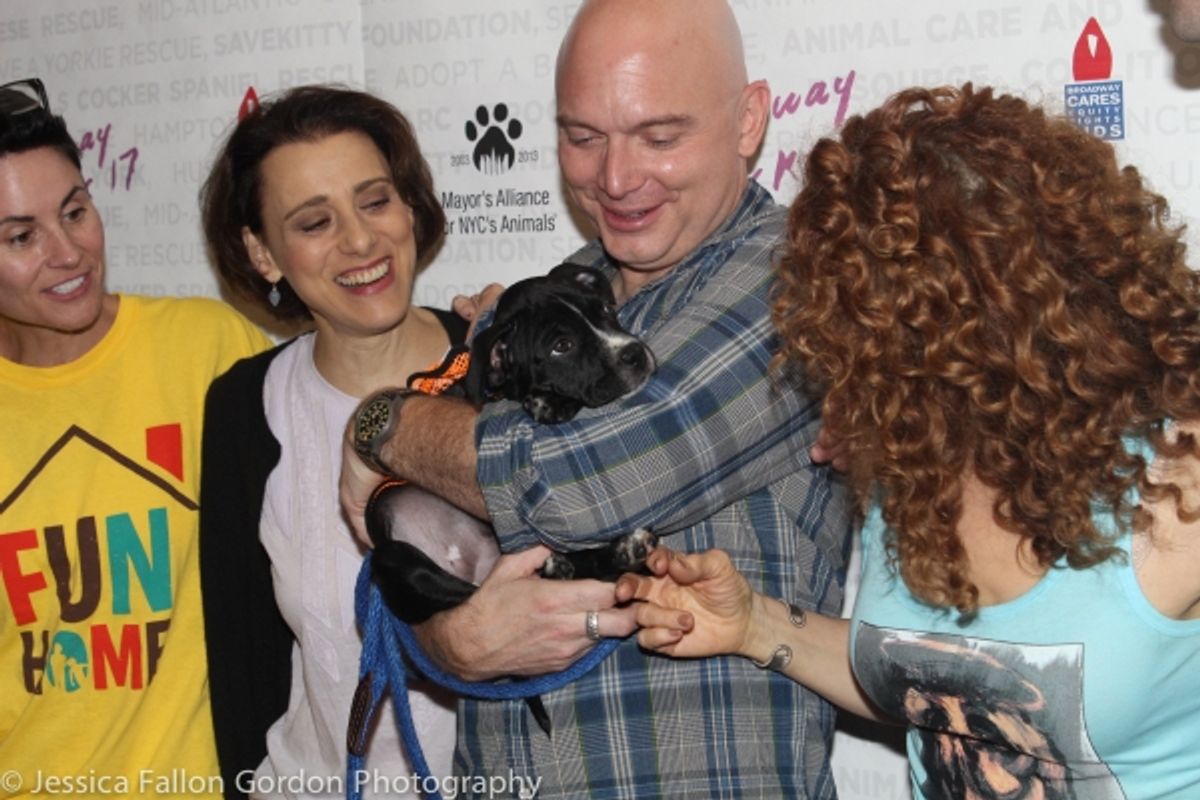 Beth Malone, Judy Kuhn, Michael Cerveris and Bernadette Peters at 