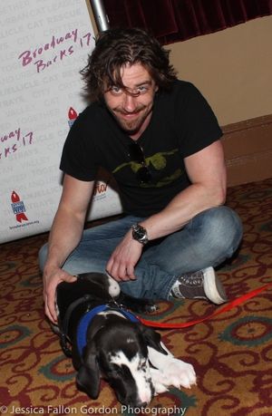 Christian Borle and Luke @ BroadwayWorld Christian Borle and Luke Photo