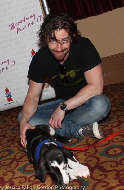 Christian Borle and Luke Photo