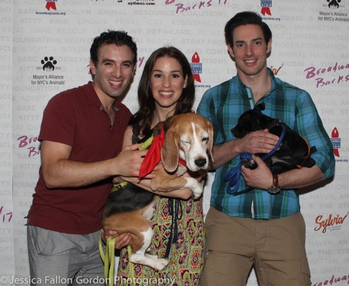 Jarrod Spector, Chilina Kennedy and Scott J Campbell at 