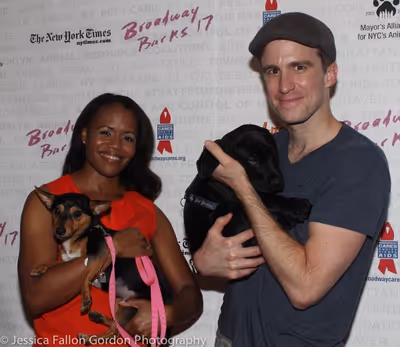 Nikki RenÃƒÂ©e Daniels and Gavin Creel Photo