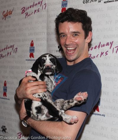 Michael Urie and Luke Photo
