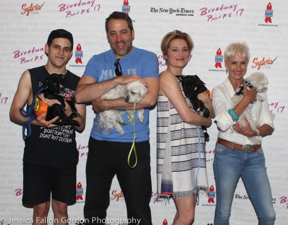 Taylor Trensch, Ian Barford, Francesca Faridany and Amra-Faye Wright at 