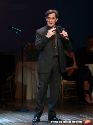 Roger Rees performing in ''Angela Lansbury and Friends Salute Terrence McNally'' - A  Photo