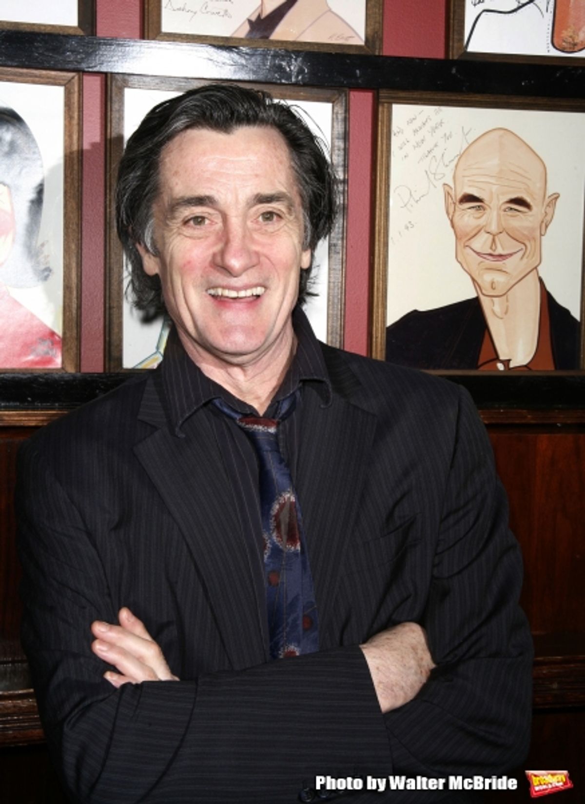 Roger Rees attending the Broadway Opening Night After Party for MACBETH at Sardi''s Restaurant in New York City.April 8, 2008 at 