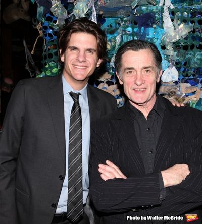 Alex Timbers and Roger Rees  Photo