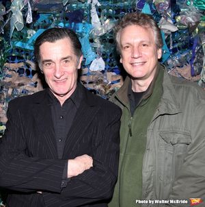 Roger Rees & Rick Elice attending the opening Night After Party for ''Peter and the S Photo