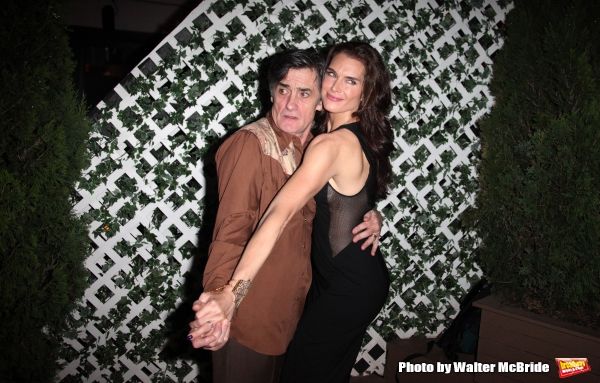Roger Rees & Brooke Shields attending the After Performance Reception for Brooke Shie Photo