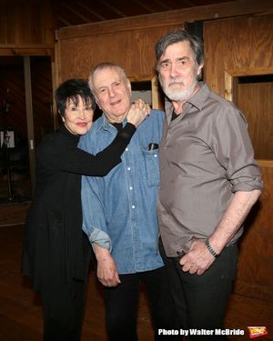 John Kander, Chita Rivera and Roger Rees during the Original Broadway Cast Recording of ''The Visit'' at Avatar Recording Studio on April 27, 2015 in New York City. @ BroadwayWorld John Kander, Chita Rivera and Roger Rees during the Original Broadway Cast Recording Photo
