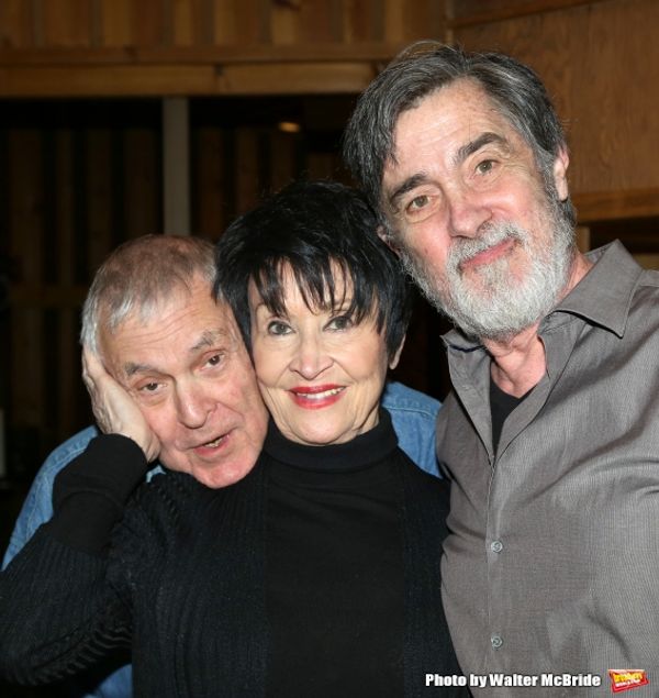 John Kander, Chita Rivera and Roger Rees during the Original Broadway Cast Recording  Photo