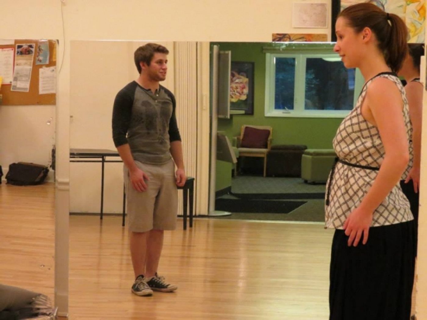 Photo Flash: In Rehearsal for Penny Seats Theatre Company's URINETOWN Photo Flash: In Rehearsal for Penny Seats Theatre Company's URINETOWN Image