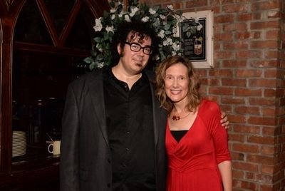 Creators of Tonya & Nancy Michael Teoli (music) and Elizabeth Searle (books & lyrics) Photo
