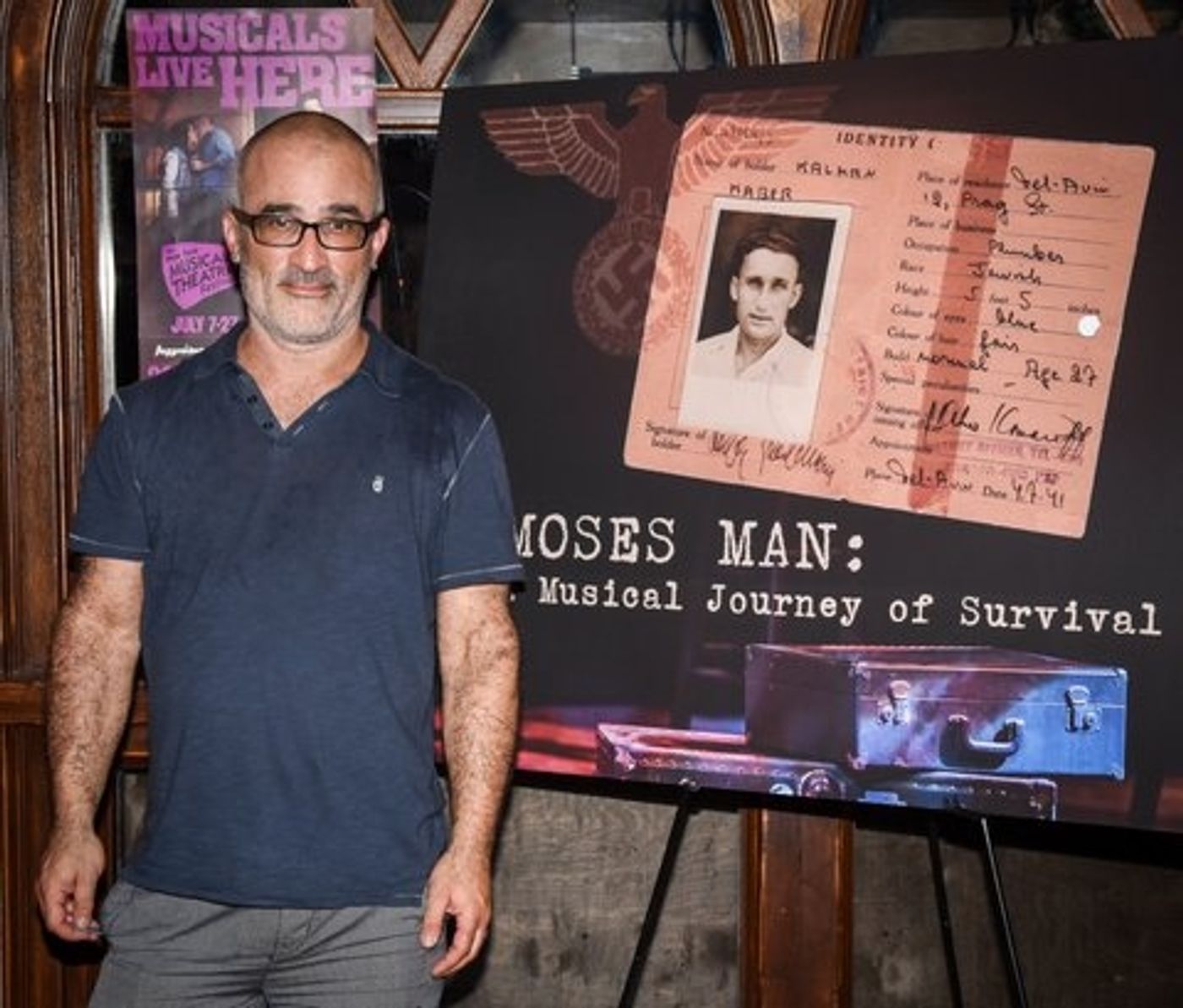 Photo Flash: MOSES MAN Celebrates Opening Night at NYMF  Image