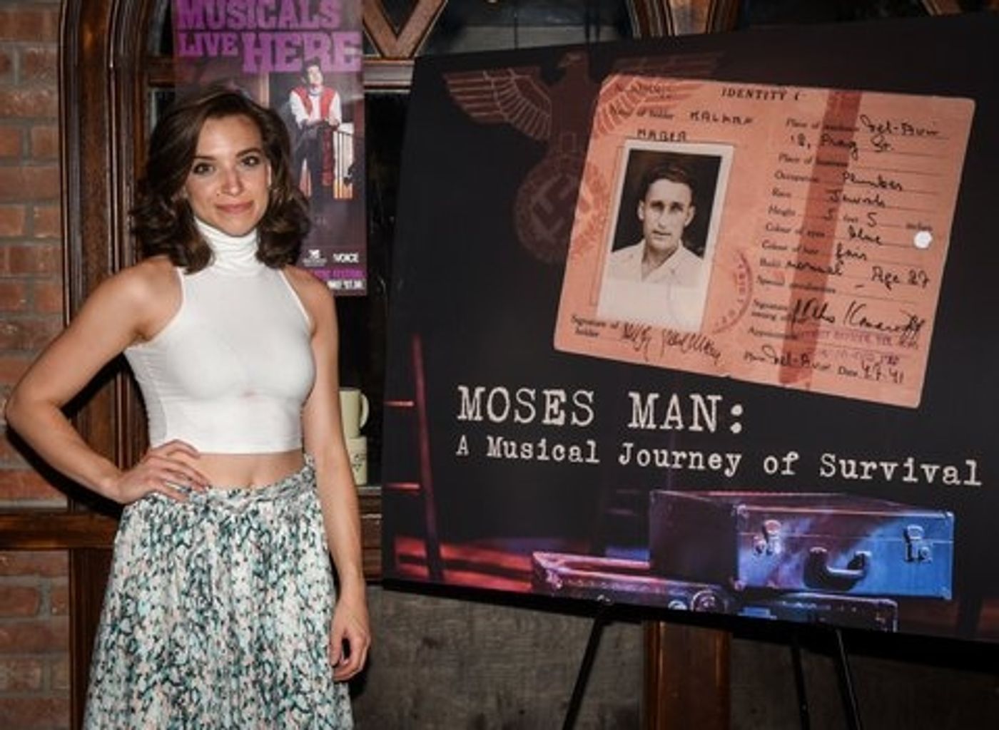 Photo Flash: MOSES MAN Celebrates Opening Night at NYMF  Image