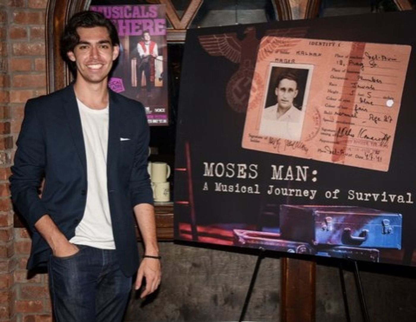 Photo Flash: MOSES MAN Celebrates Opening Night at NYMF  Image