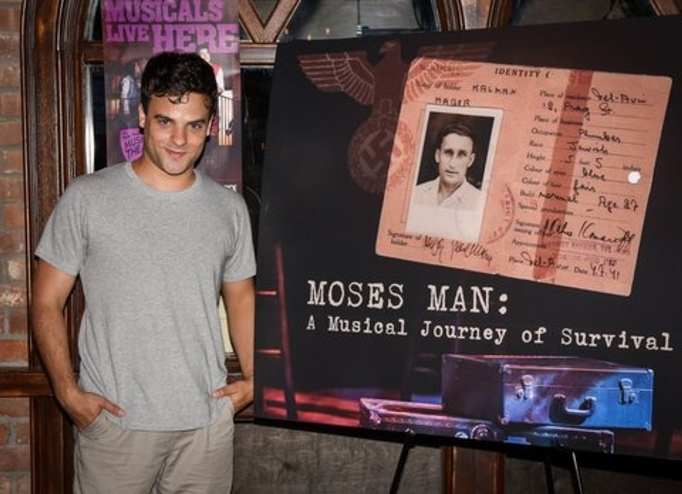 Photo Flash: MOSES MAN Celebrates Opening Night at NYMF  Image