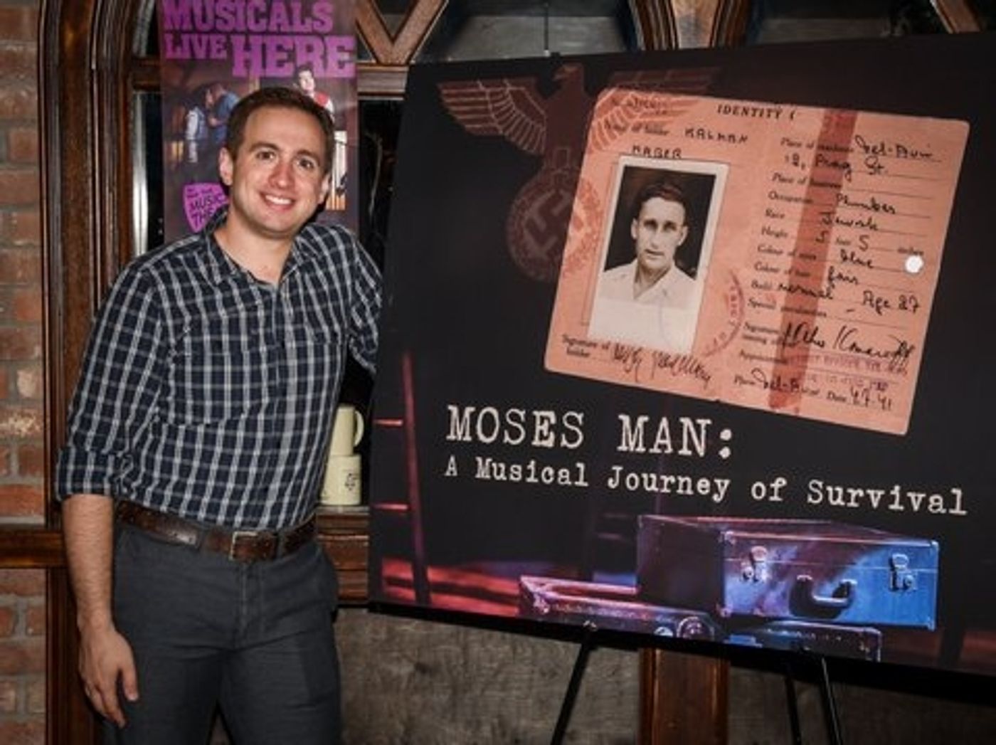 Photo Flash: MOSES MAN Celebrates Opening Night at NYMF  Image