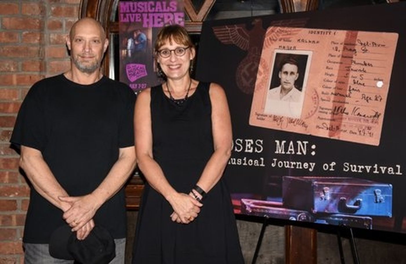 Photo Flash: MOSES MAN Celebrates Opening Night at NYMF  Image