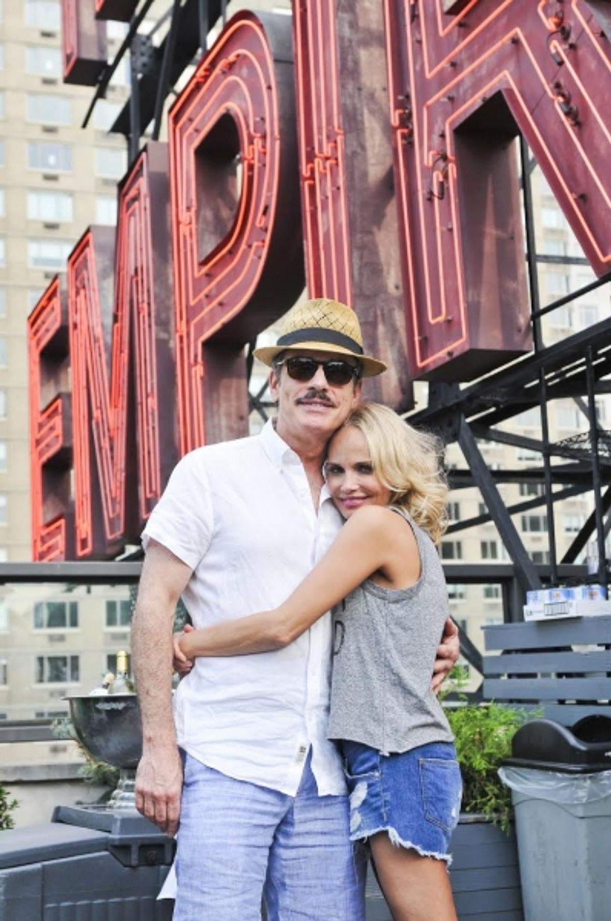 Peter Gallagher, Kristin Chenoweth at 