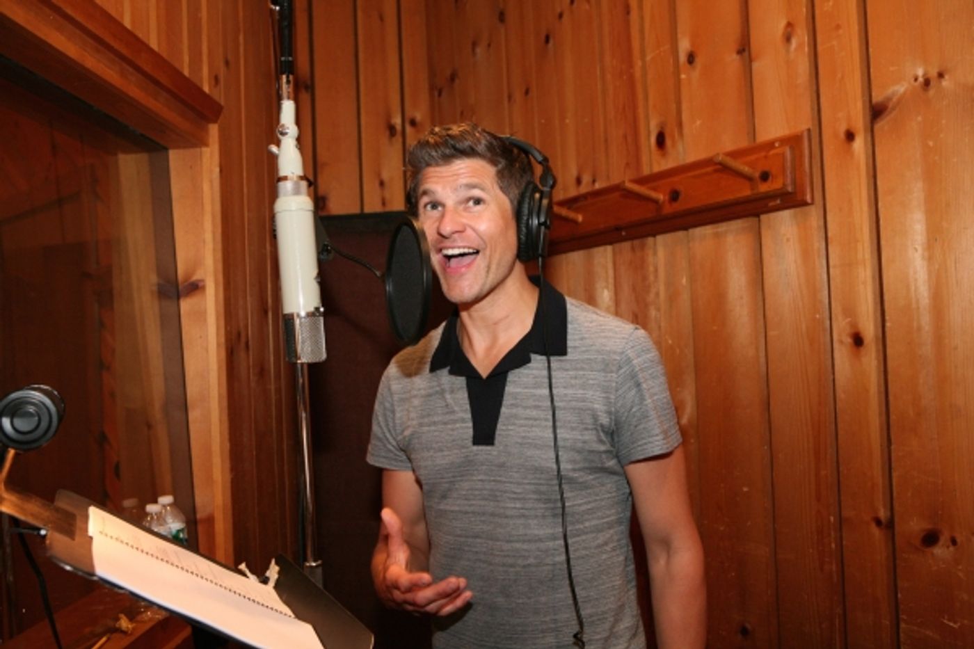 Photo Flash: Inside the Recording Studio with the Cast of IT SHOULDA BEEN YOU!  Image