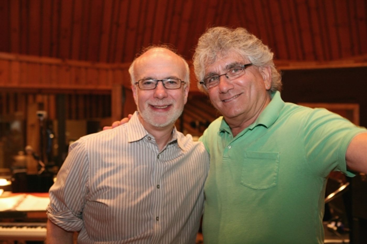 Photo Flash: Inside the Recording Studio with the Cast of IT SHOULDA BEEN YOU!  Image