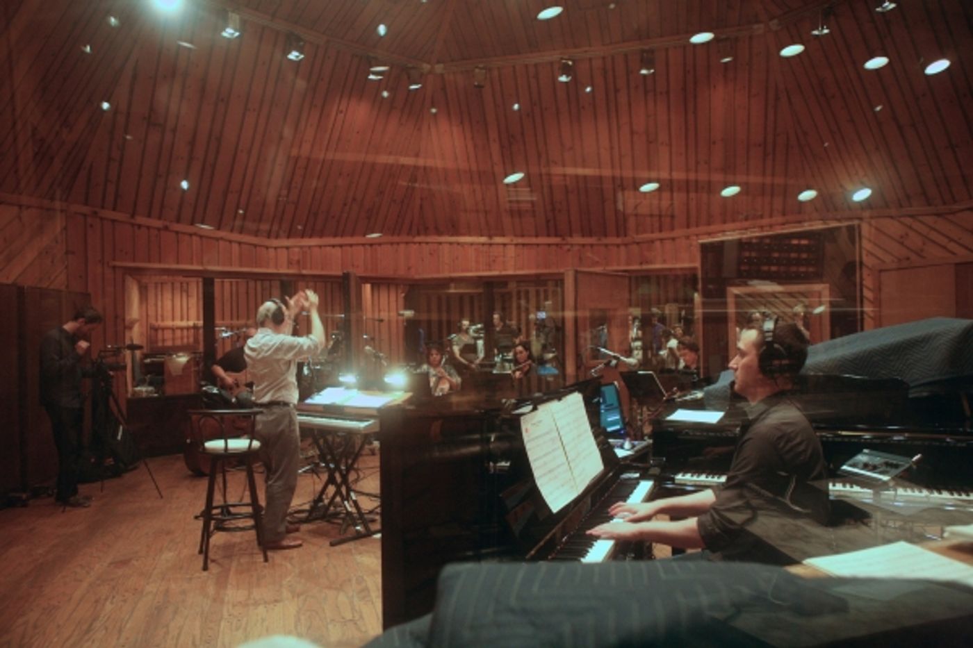 Photo Flash: Inside the Recording Studio with the Cast of IT SHOULDA BEEN YOU!  Image