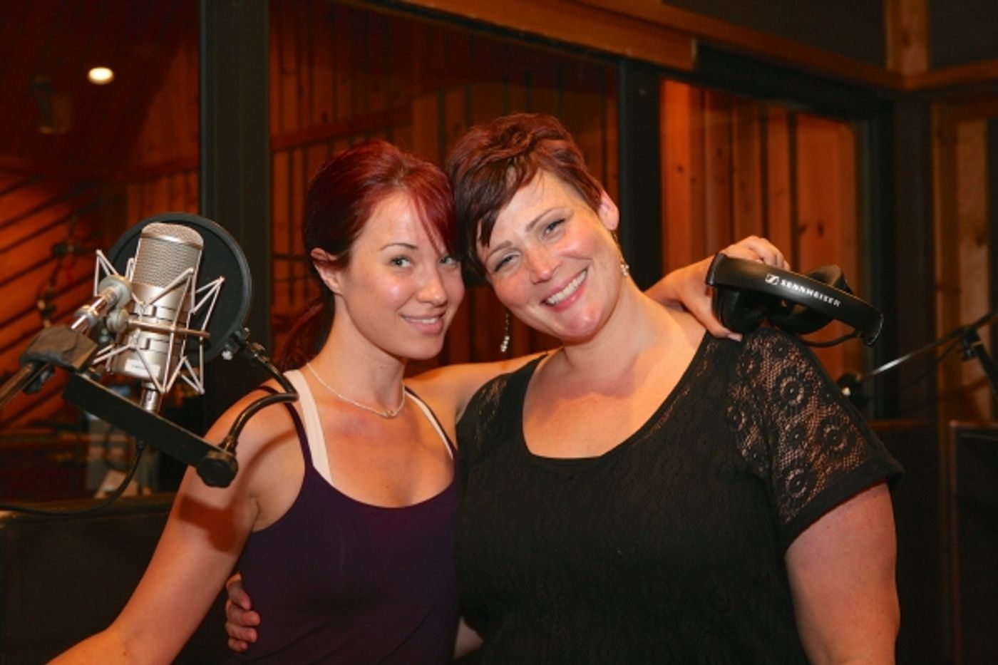 Photo Flash: Inside the Recording Studio with the Cast of IT SHOULDA BEEN YOU!  Image