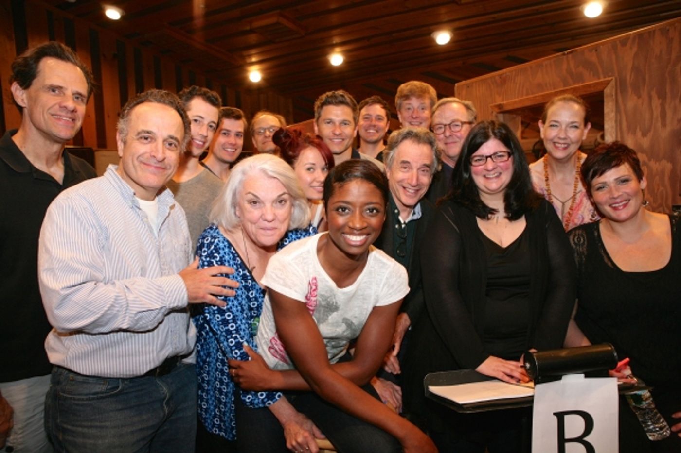 Photo Flash: Inside the Recording Studio with the Cast of IT SHOULDA BEEN YOU!  Image