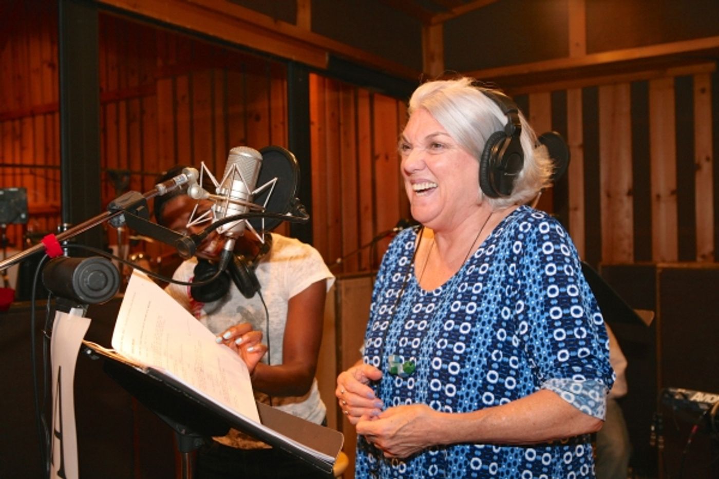 Photo Flash: Inside the Recording Studio with the Cast of IT SHOULDA BEEN YOU!  Image