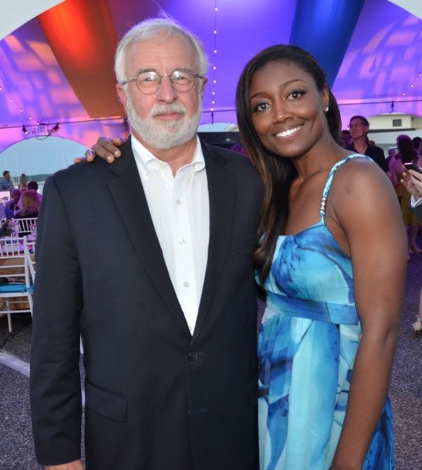 Timothy Bishop, Patina Miller Photo