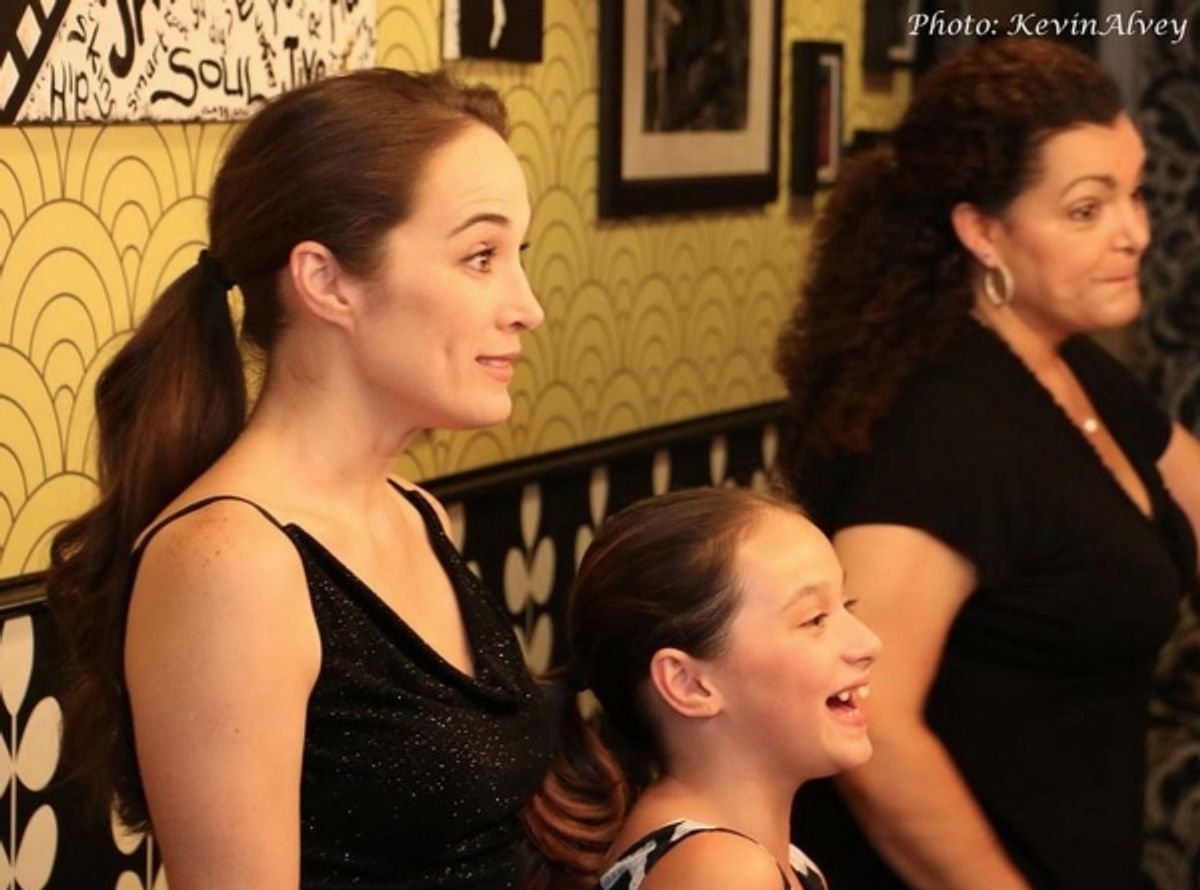 Elizabeth Welch, Vivian Welch, Patricia Phillips at 