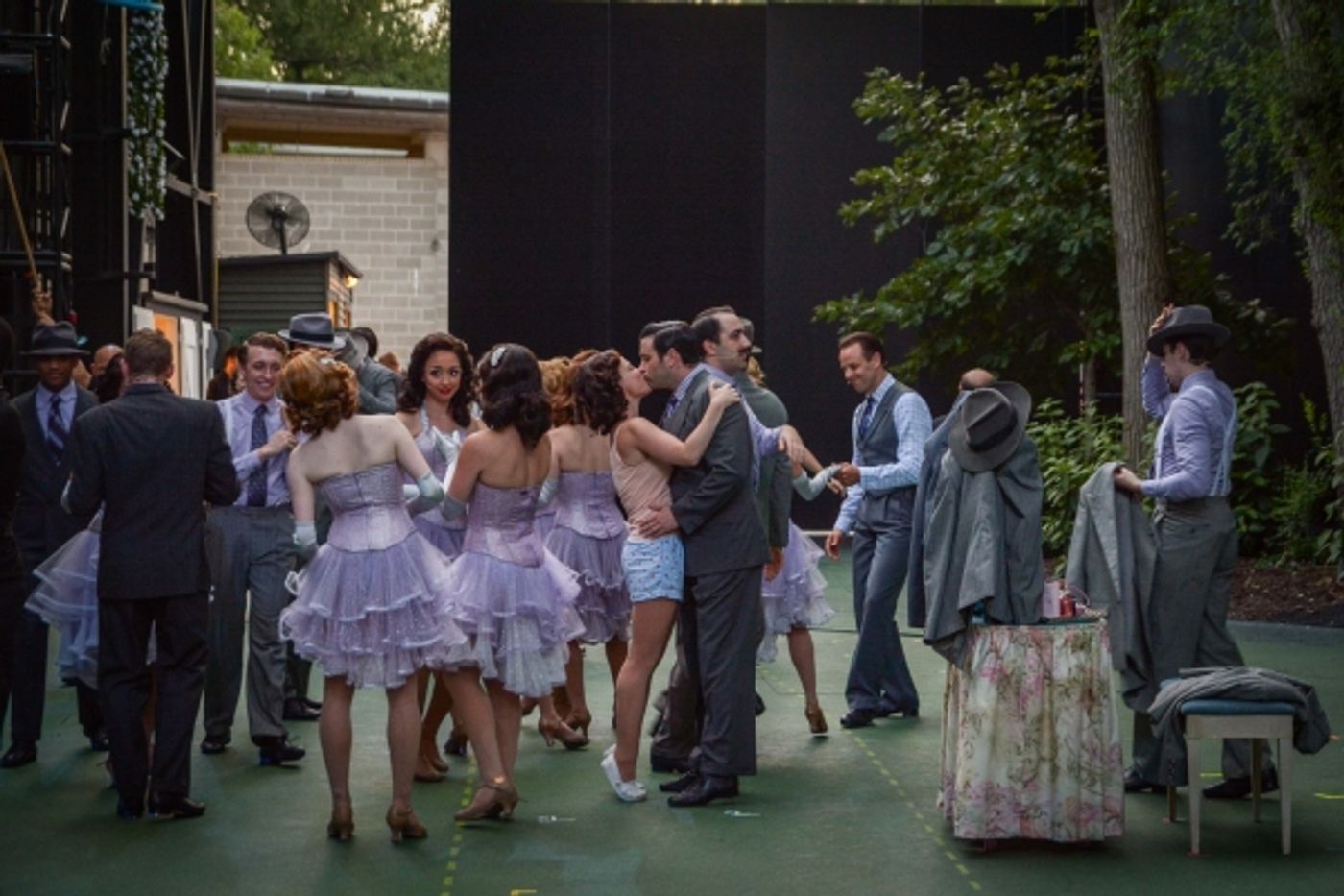 Photo Flash: Behind the Scenes of HOLIDAY INN at The Muny  Image