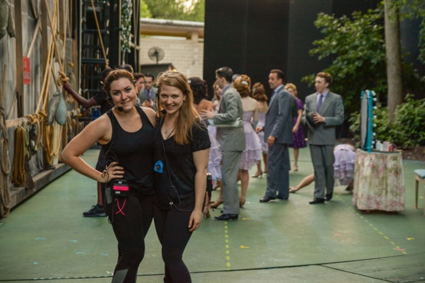 Photo Flash: Behind the Scenes of HOLIDAY INN at The Muny  Image
