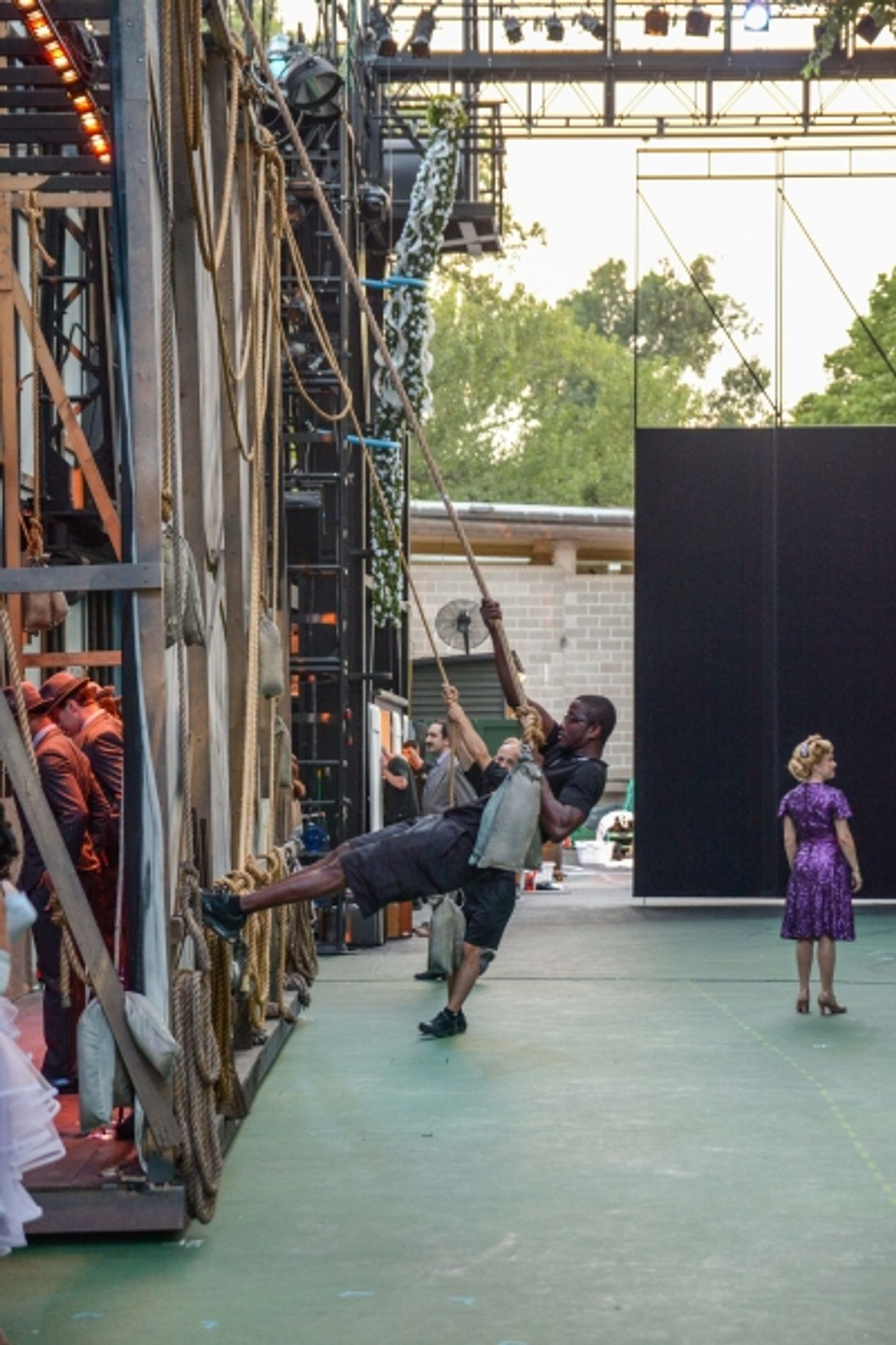 Photo Flash: Behind the Scenes of HOLIDAY INN at The Muny  Image