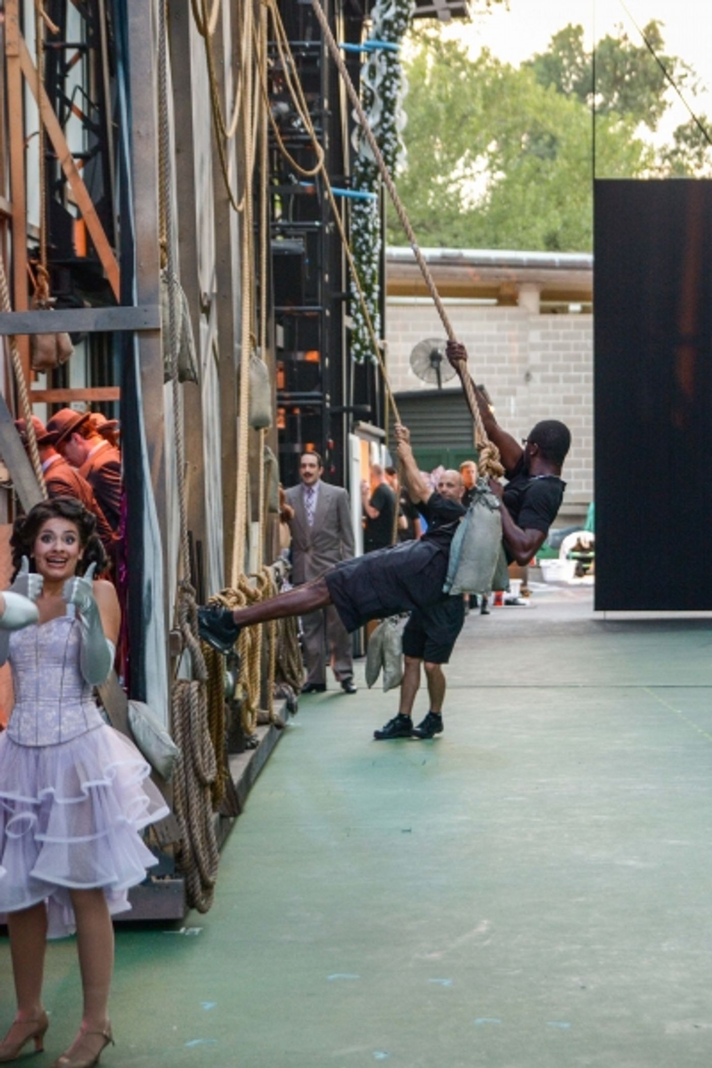 Photo Flash: Behind the Scenes of HOLIDAY INN at The Muny  Image