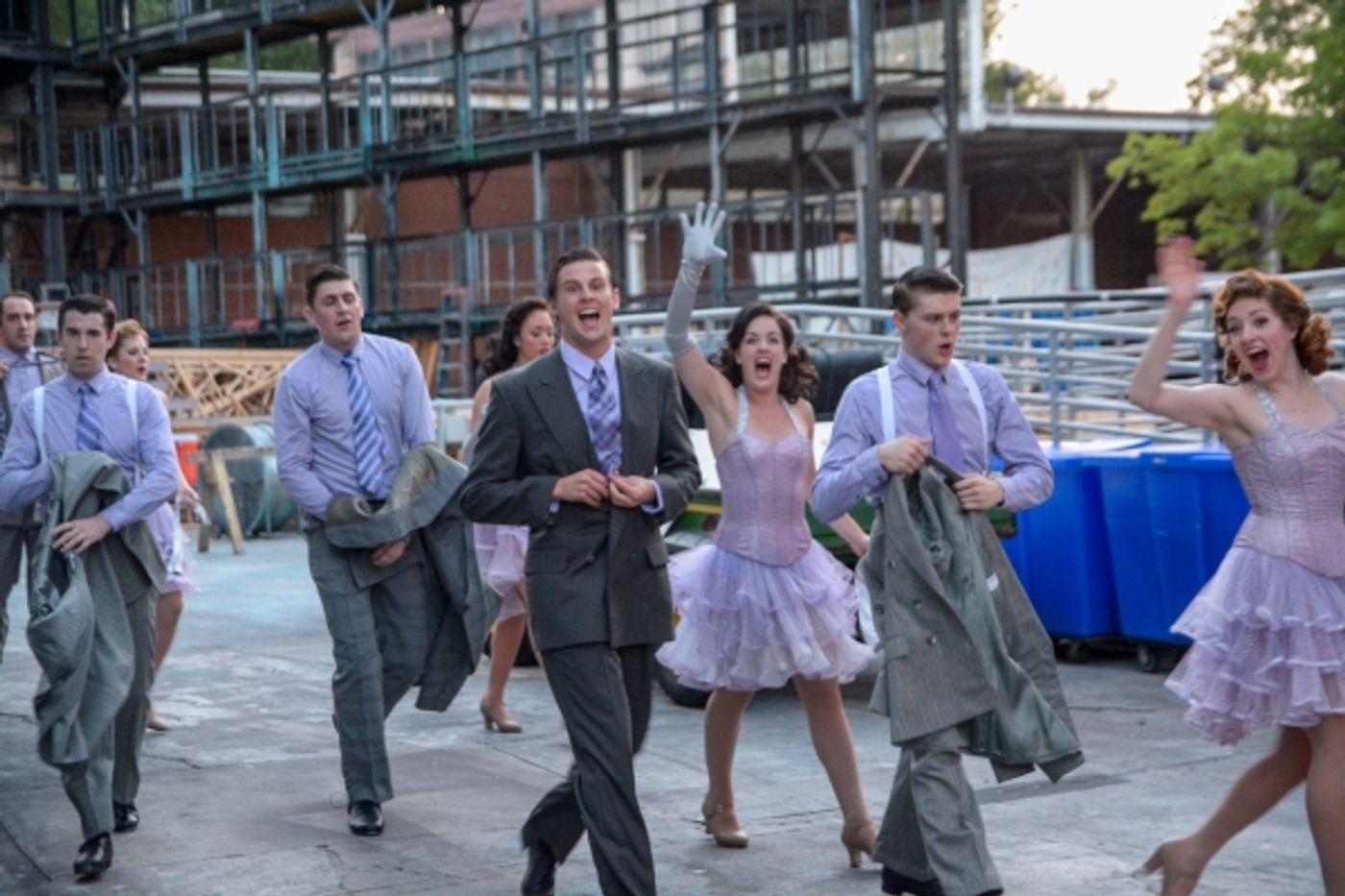 Photo Flash: Behind the Scenes of HOLIDAY INN at The Muny  Image