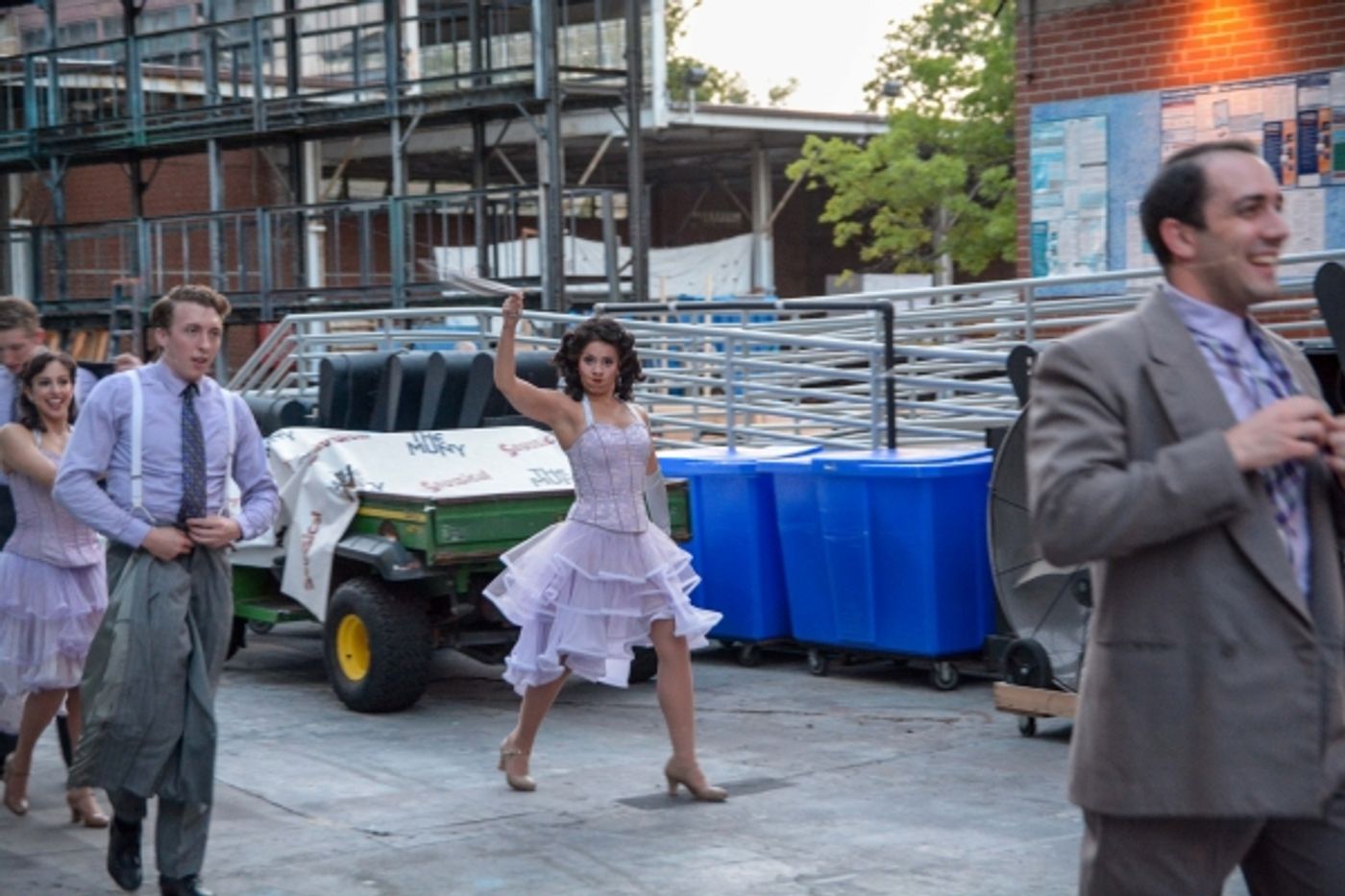 Photo Flash: Behind the Scenes of HOLIDAY INN at The Muny  Image